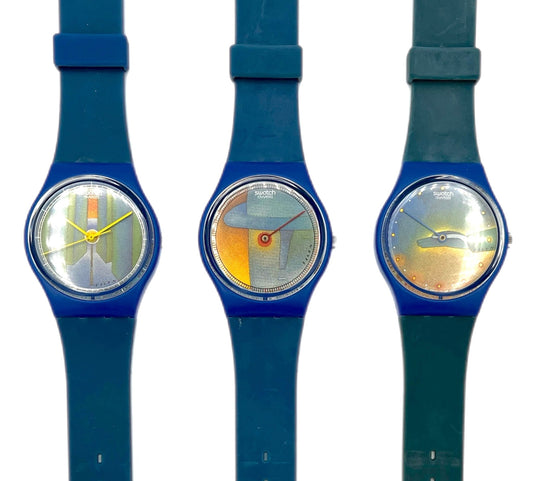 Swatch FOLON SET GZ106+GZ108+GZ109 (1987)