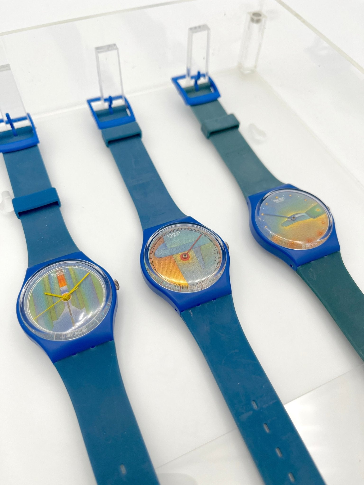Swatch FOLON SET GZ106+GZ108+GZ109 (1987)