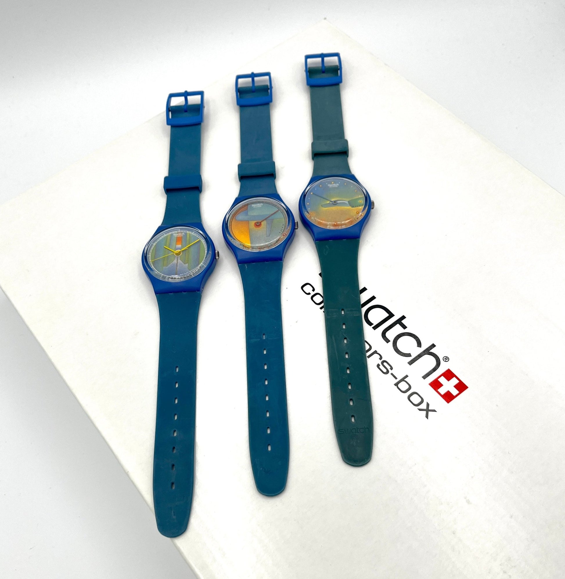 Swatch FOLON SET GZ106+GZ108+GZ109 (1987)