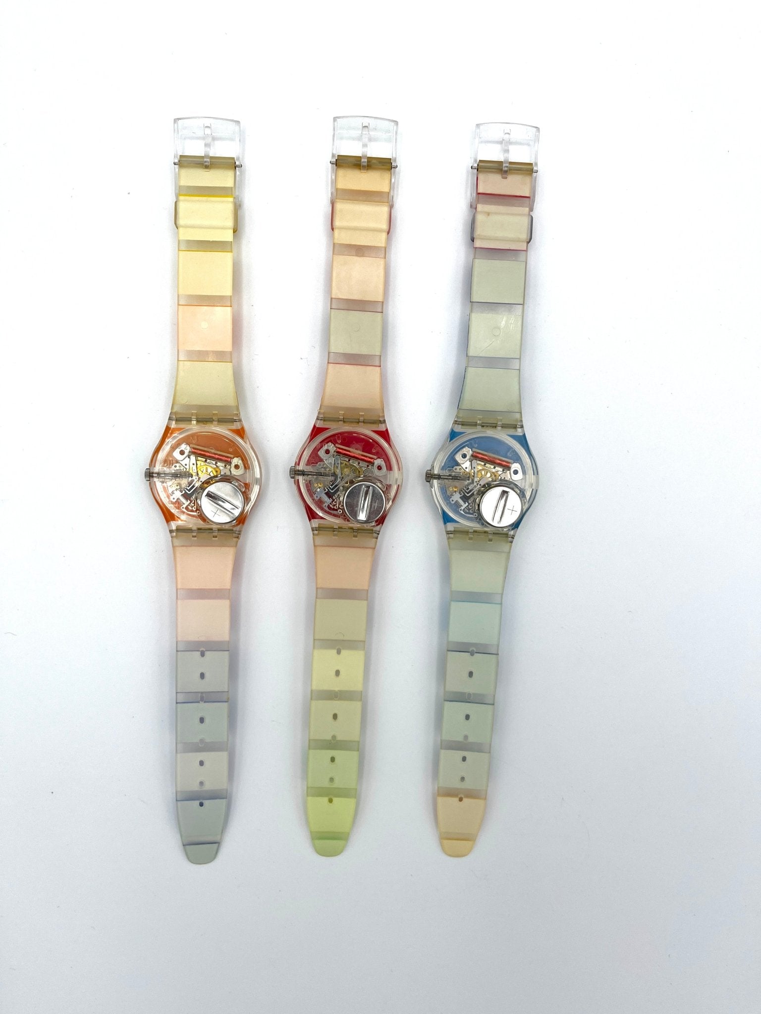 Swatch Gent Painted Time by Stephen Dean GK376 / GK377 / GK378 (2002)