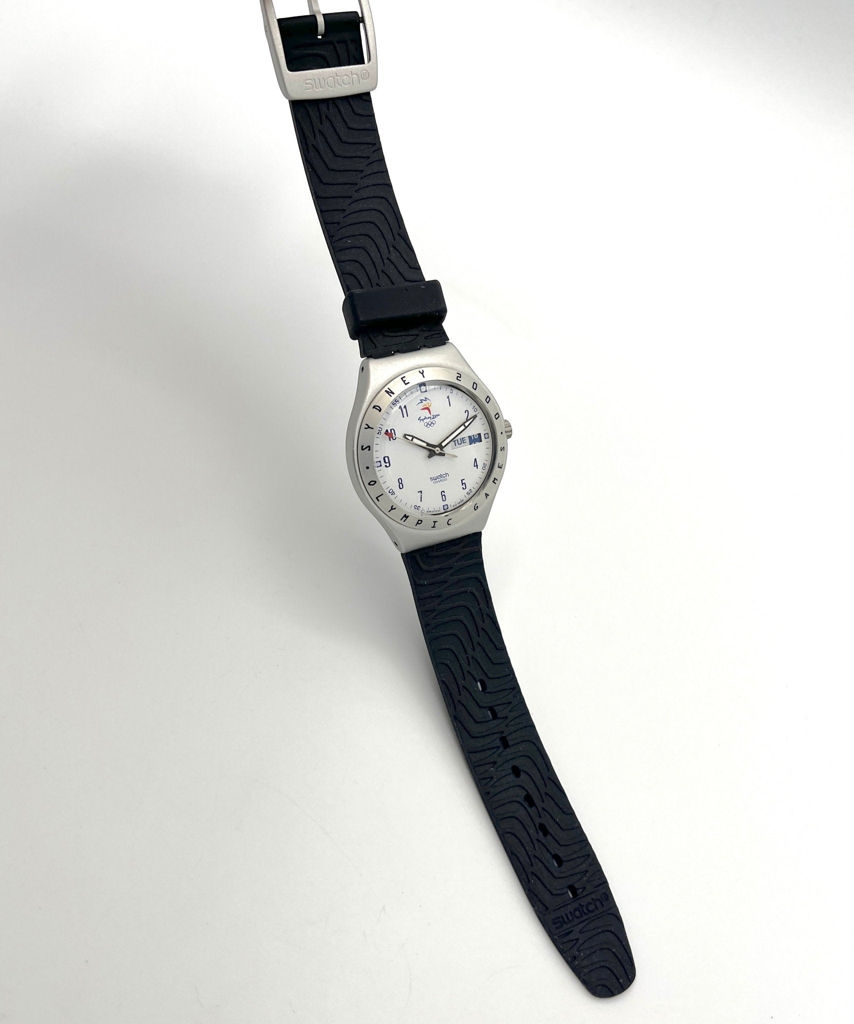 Swatch Irony Big BACKFIRE YGS7004 (1999) - Sydney Olympics - new
