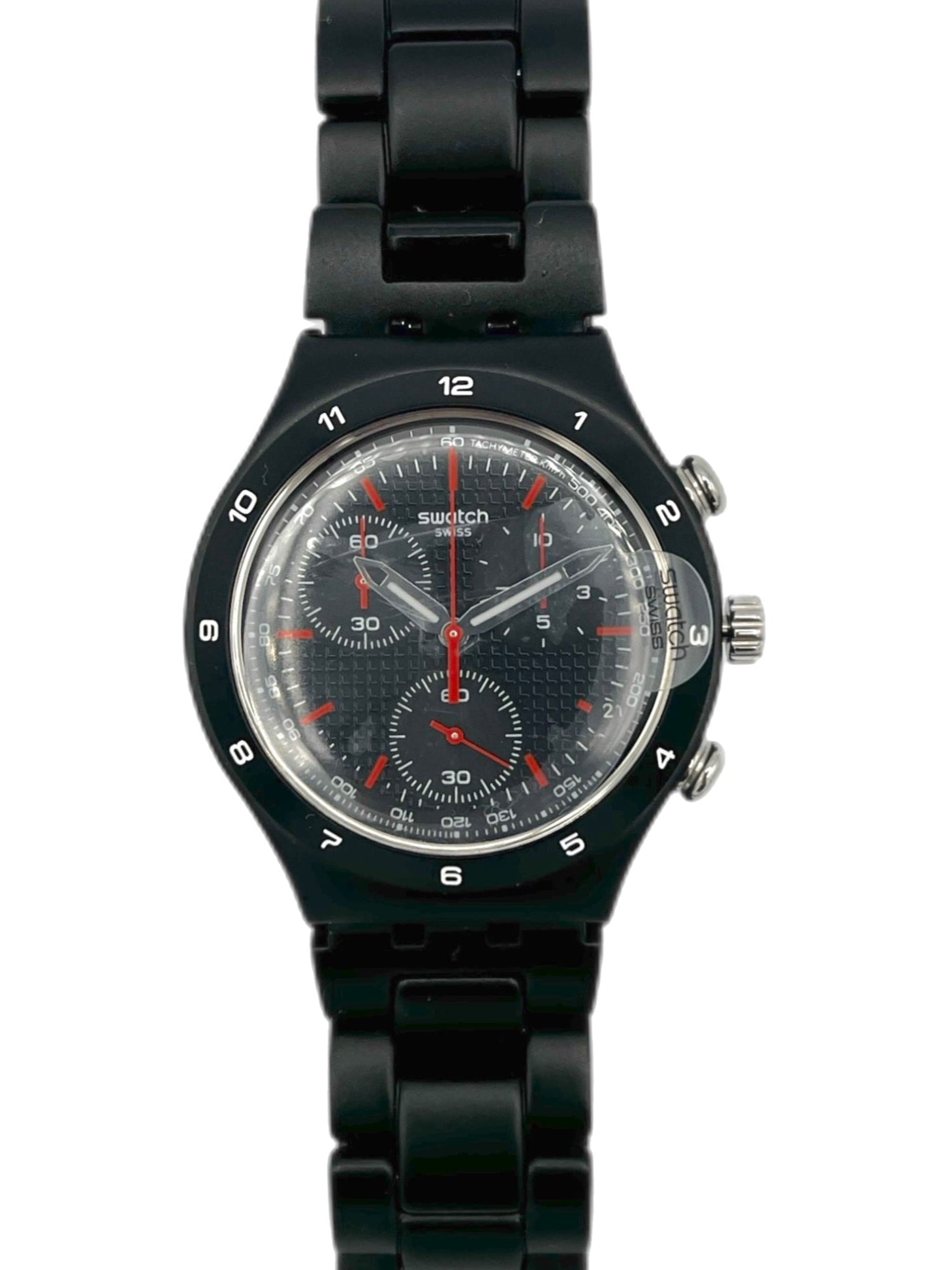 Swatch Irony Chrono BLACK COAT YCB4019AB