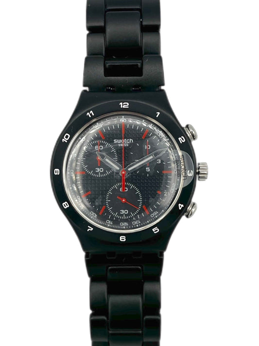 Swatch Irony Chrono BLACK COAT YCB4019AB