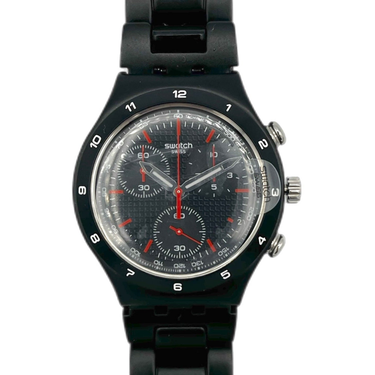 Swatch Irony Chrono BLACK COAT YCB4019AB