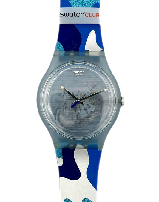 Swatch New Gent Club Special SILVERSCAPE SUOZ215 (2016)