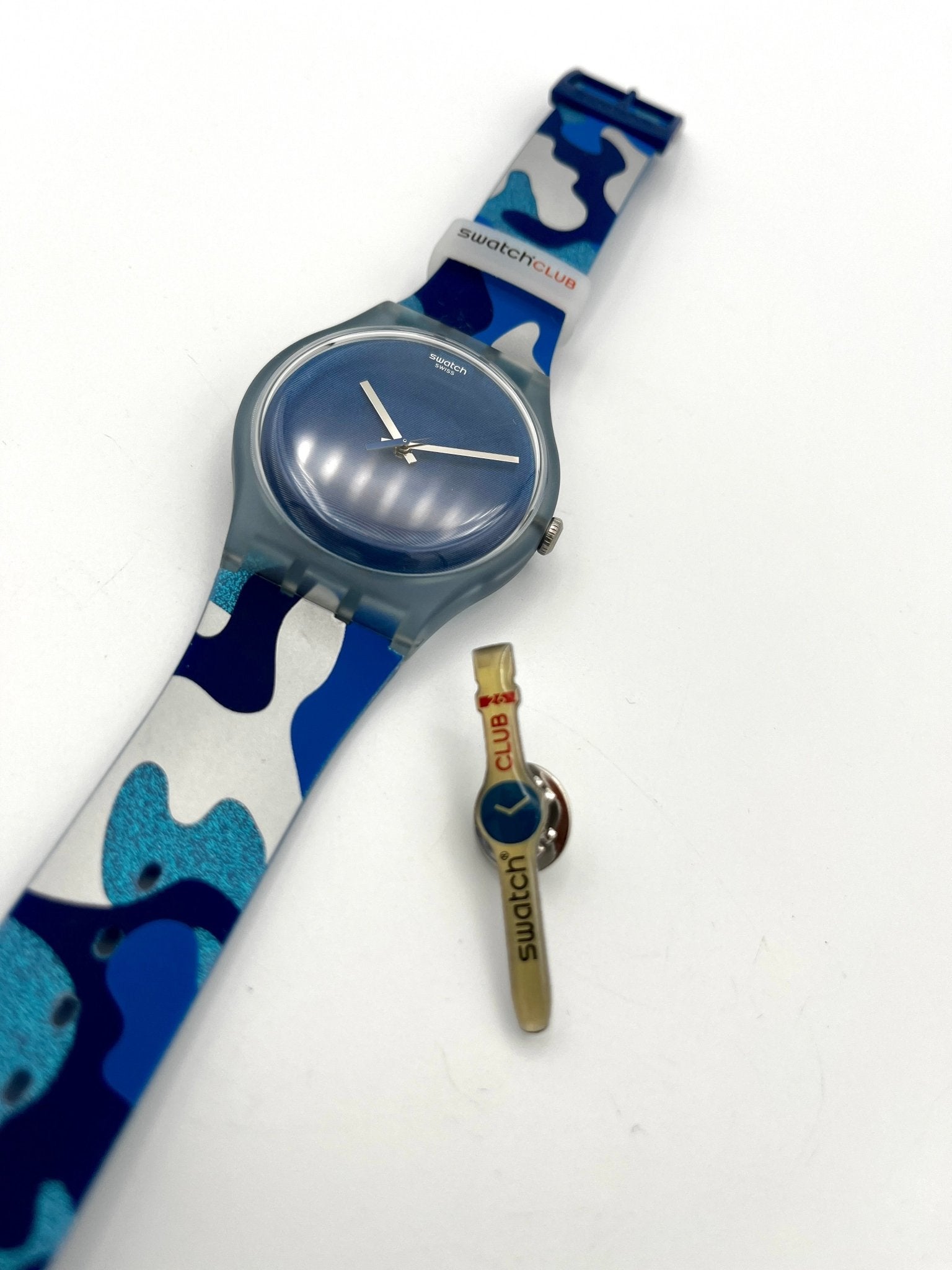 Swatch New Gent Club Special SILVERSCAPE SUOZ215 (2016)