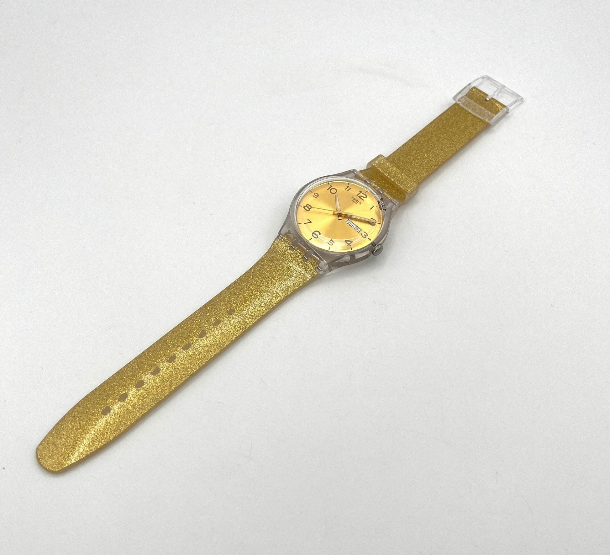 Swatch New Gent GOLDEN SPARKLE SUOK704