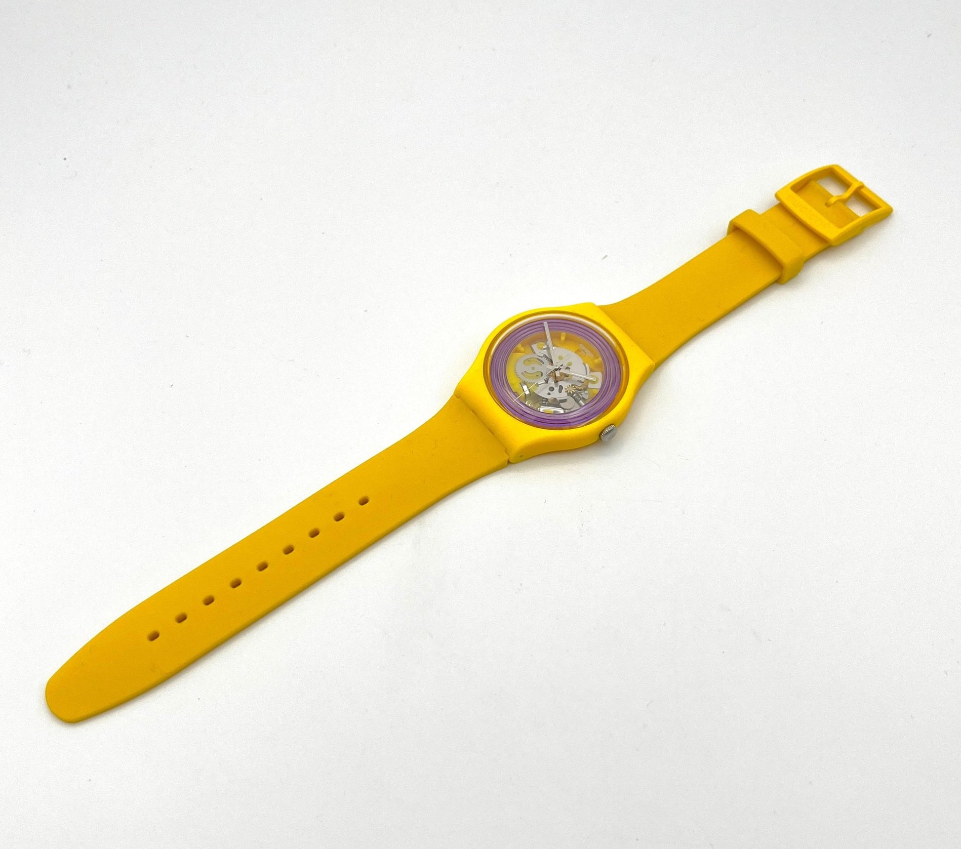 Swatch New Gent PURPLE RINGS YELLOW SO29J100 (2022)