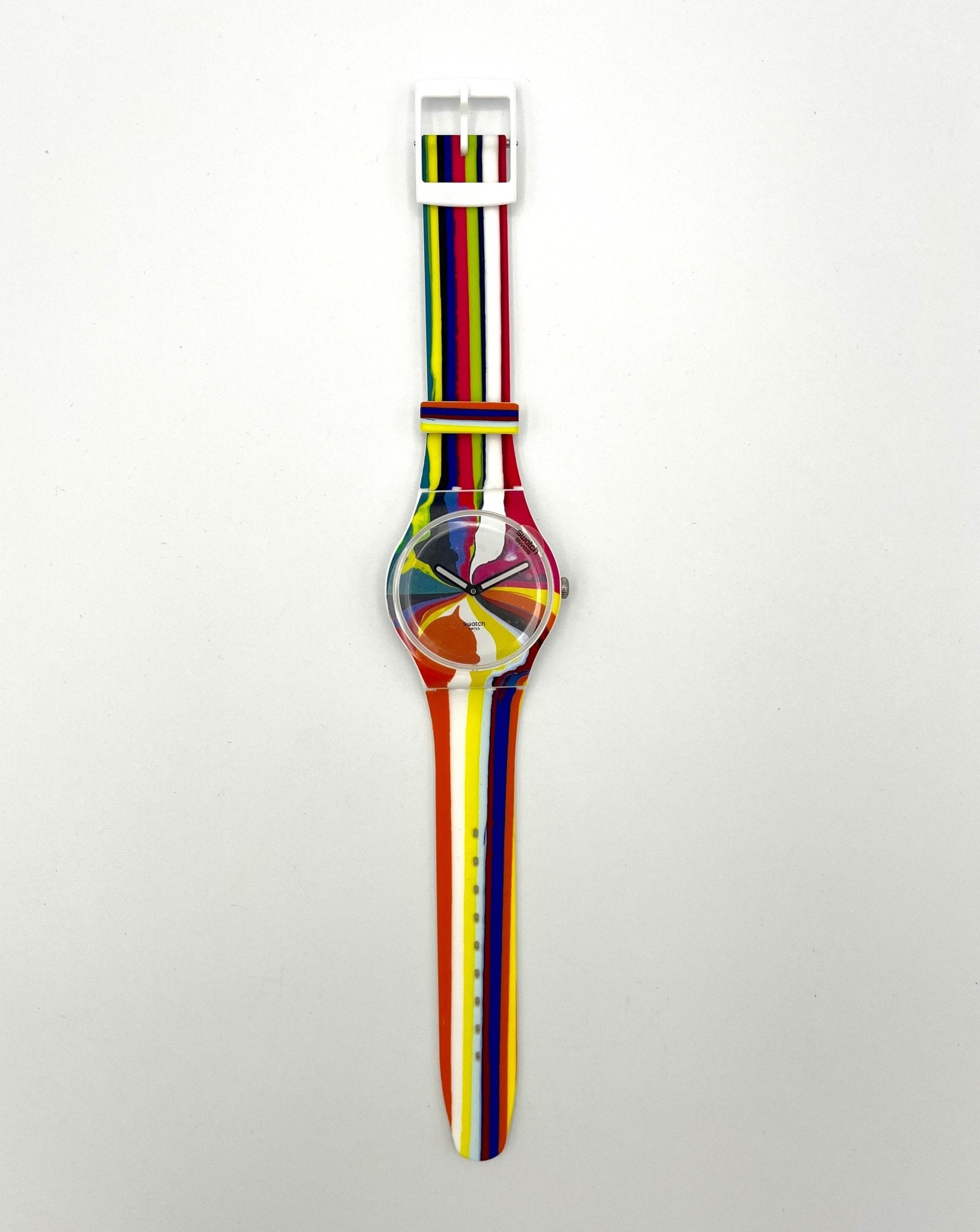 Swatch New Gent WIDE ACRES OF TIME by Ian Davenport SUOZ269S (2017)
