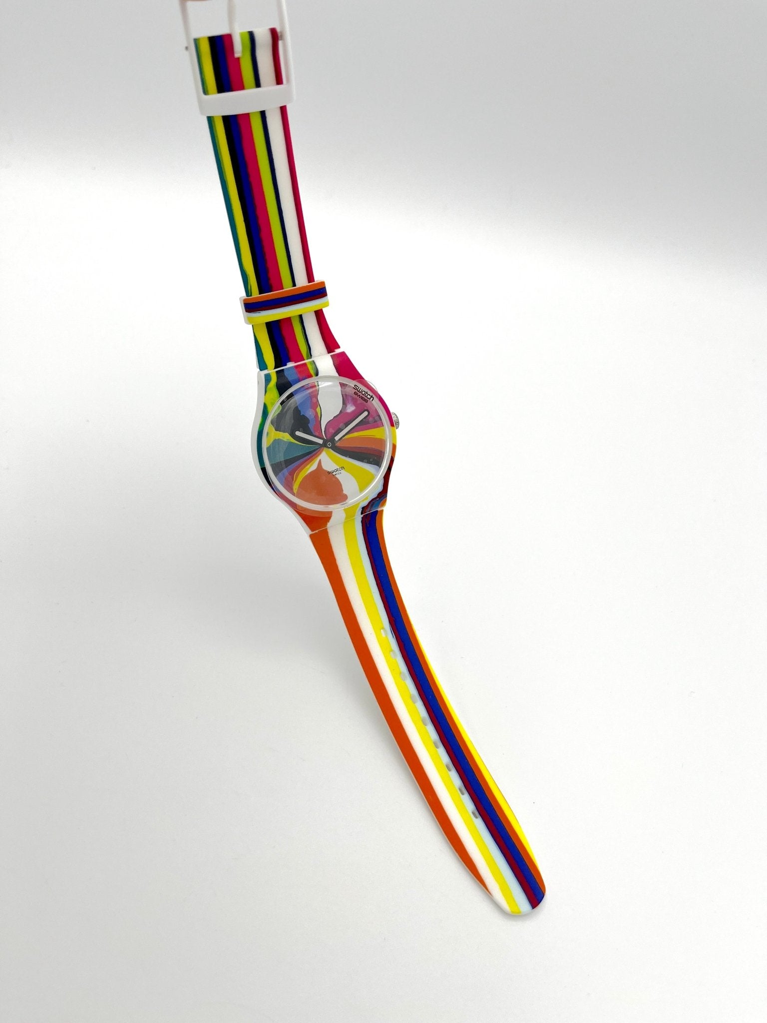 Swatch New Gent WIDE ACRES OF TIME by Ian Davenport SUOZ269S (2017)