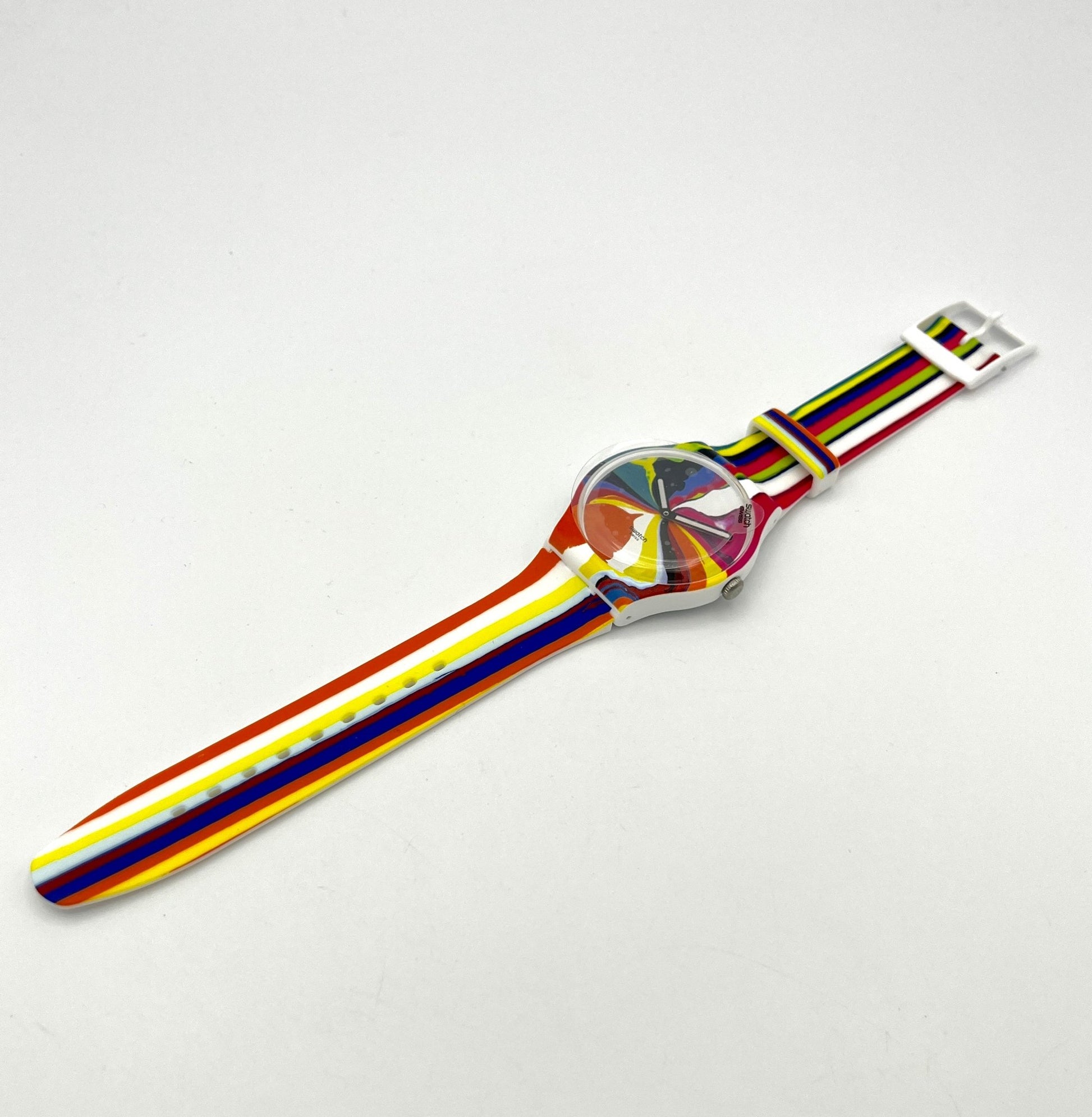 Swatch New Gent WIDE ACRES OF TIME by Ian Davenport SUOZ269S (2017)
