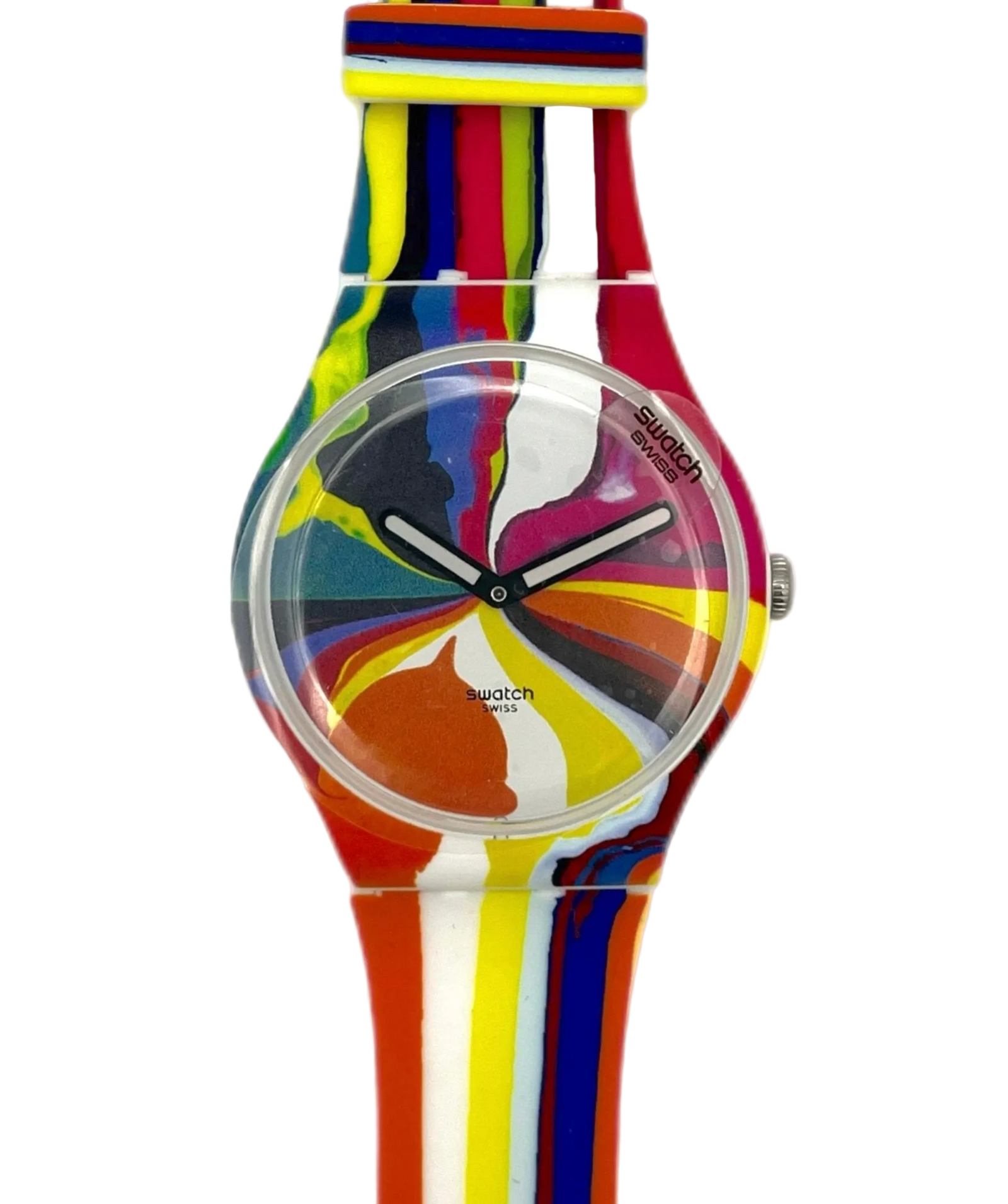 Swatch New Gent WIDE ACRES OF TIME by Ian Davenport SUOZ269S (2017)