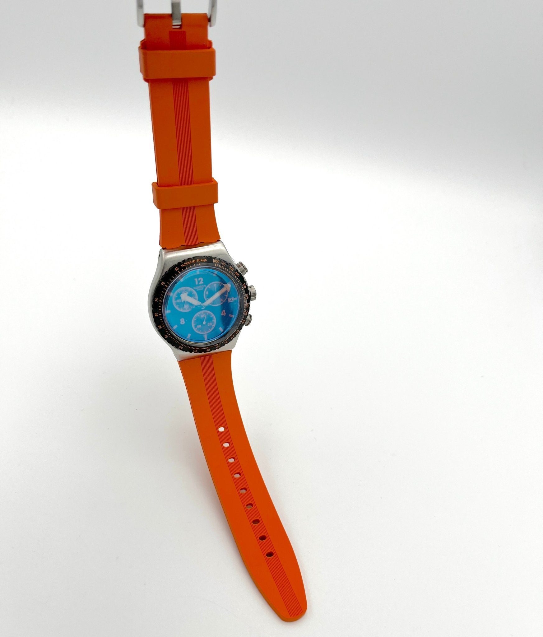 Swatch New Irony Chrono TANGERINE TIGER YVS529