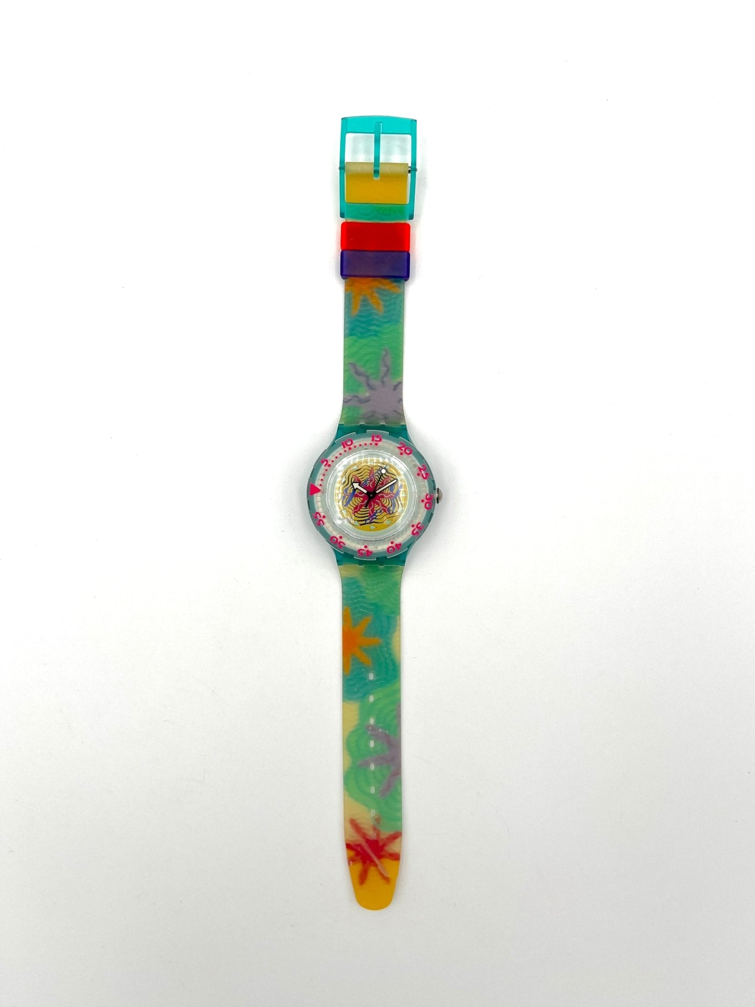 Swatch Scuba 200 SEA FLOOR SDN108 (1991) display picture 1