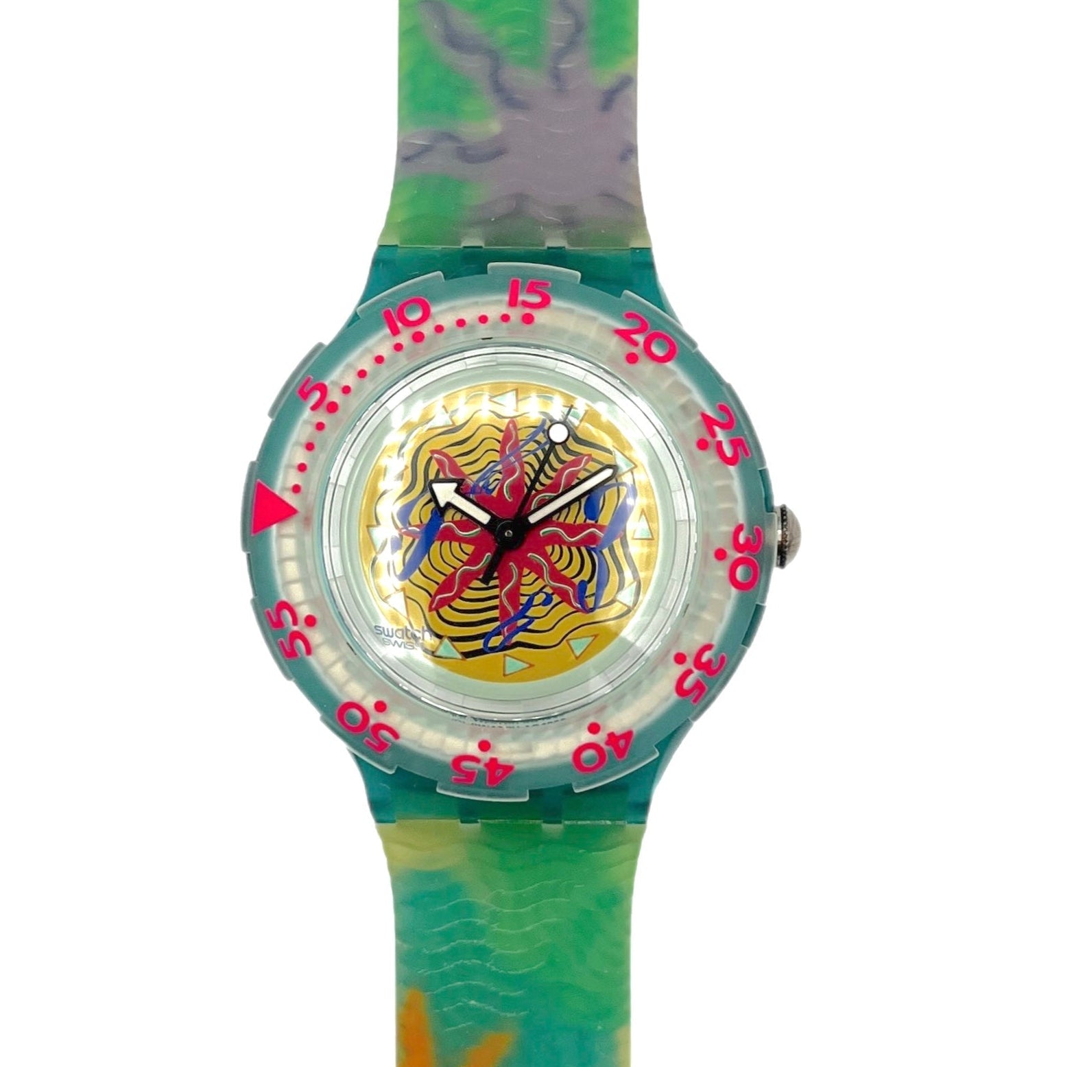 Swatch Scuba 200 SEA FLOOR SDN108 (1991)